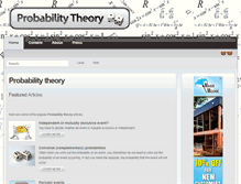 Tablet Screenshot of probabilitytheory.info